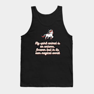 Unicorn Infj MBTI Tank Top